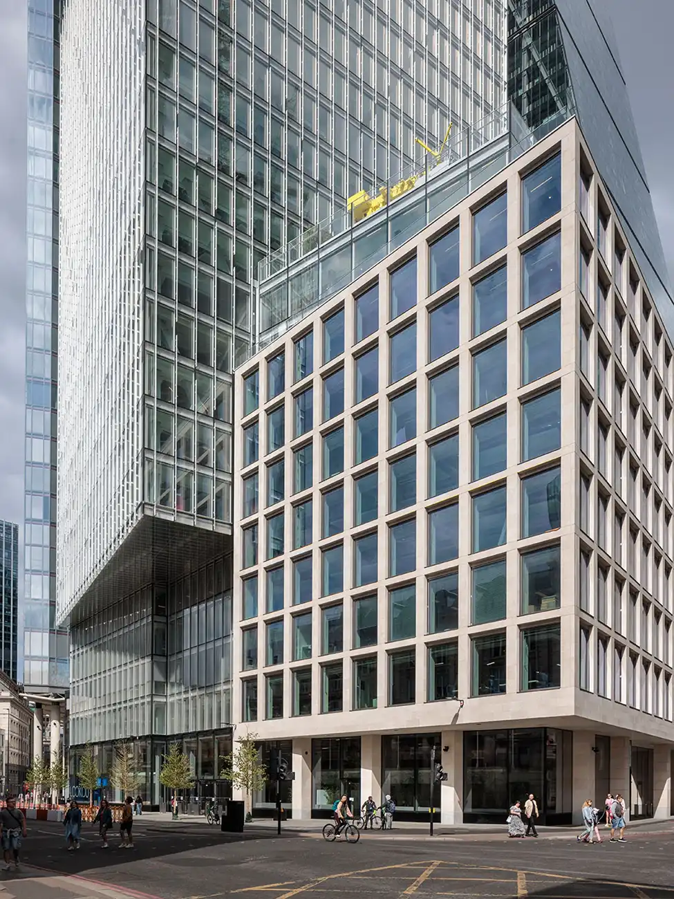 Photo of 8 Bishopsgate in London.